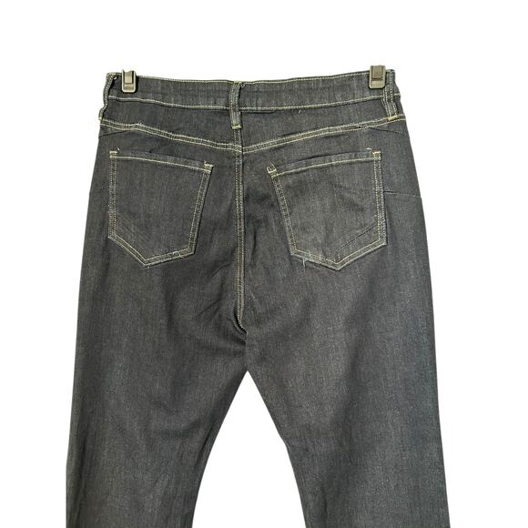 Fashion Nova Milana Sculpting Stretch Flare Jeans Size 15 Dark Wash High Waisted - Picture 4 of 12